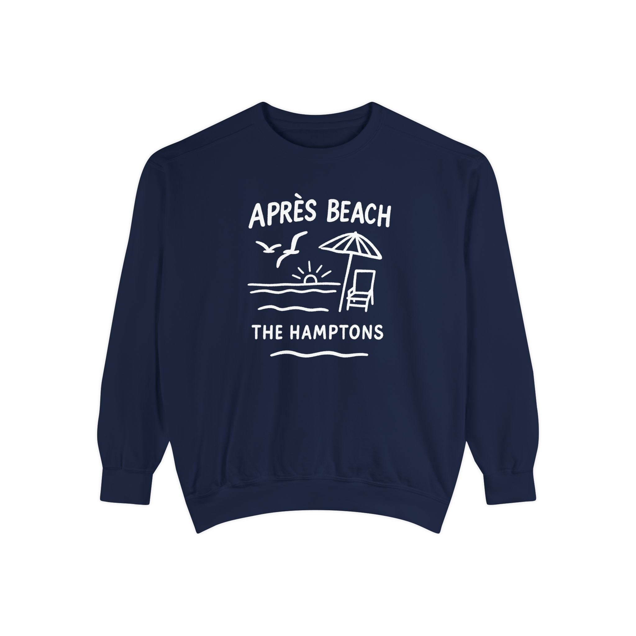 APRÈS BEACH THE HAMPTONS SWEATSHIRT - NAVY